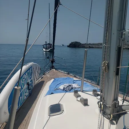 Day Cruise On Sailboat 3 Bays- Drinks-snacks-lunch, Swimm-snorkeling-paddle 6 Botel Rhodes City